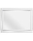 Фото #3 товара Moderno Squared Corner Beveled Rectangle Wall Mirror, 40" x 30" x 1.18"