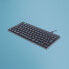 Фото #1 товара R-Go Compact Break R-Go ergonomic keyboard QWERTZ (DE) - wired - black - Mini - Wired - USB - QWERTY - Black