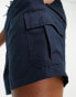 New Look cargo swim shorts in navy