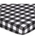 Фото #2 товара Pack n Play, Mini Crib, Portable Crib or Fitted Playard Sheets for Baby Boy or Girl, 3 Pack Set, Gray, Black and White Woodland