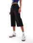 Фото #1 товара Cotton On low rise capri pants in black stripe