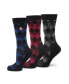 ფოტო #1 პროდუქტის Men's Argyle Socks Gift Set, Pack of 3