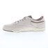 Фото #5 товара Reebok Club C 85 Vintage Mens Beige Suede Lace Up Lifestyle Sneakers Shoes