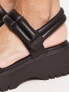 Фото #3 товара ALDO Mcguire chunky sandals in black