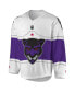 ფოტო #3 პროდუქტის Men's White and Purple Panther City Lacrosse Club Replica Jersey