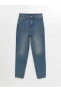 Фото #1 товара LCW Jeans Mom Fit Kadın Jean Pantolon