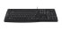 Logitech Keyboard K120 for Business - Wired - USB - QWERTY - Black