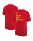 ფოტო #1 პროდუქტის Big Boys Red Atlanta Hawks Essential Practice T-shirt
