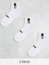 Salomon 3 pack of everyday unisex ankle socks in white