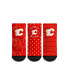 Фото #1 товара Toddler Boys and Girls Rock Em Socks Calgary Flames #1 Fan 3-Pack Crew Socks Set