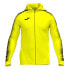 JOMA Elite XI full zip sweatshirt Fluor Yellow /Black, M - фото #2