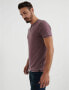 Фото #2 товара Men's Venice Burnout Notch Short Sleeves T-shirt