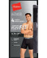 ფოტო #3 პროდუქტის Men's Ultimate® ComfortFlex Fit® 4-Pk. Moisture-Wicking Mesh Boxer Briefs
