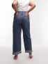 Фото #4 товара Topshop Curve oversized Mom jeans in mid blue