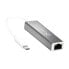 Фото #2 товара j5create JCE133G USB-C™ to Gigabit Ethernet Adapter - Grey and White - Wired - USB Type-C - Ethernet - 1000 Mbit/s - Grey - White