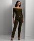 Petite Sateen Cargo Pants