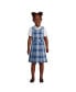 ფოტო #8 პროდუქტის Little Girls School Uniform Plaid Jumper Top of Knee