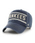 ფოტო #2 პროდუქტის Men's Navy New York Yankees Hard Count Clean Up Adjustable Hat