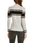 Hannah Rose Ski Mock Neck Cashmere Pullover Women's Grey Xl