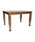 Finnley Wooden Dining Table With Sculpted Legs