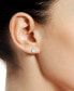 ფოტო #15 პროდუქტის Gemstone & Diamond Accent Stud Earrings