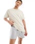 Фото #1 товара ASOS DESIGN scuba runner shorts in grey marl