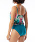 Фото #2 товара Women's Contours Amaris V-Neck One-Piece Swimsuit