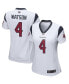 ფოტო #2 პროდუქტის Women's Deshaun Watson Houston Texans Women's Player Game Jersey - White