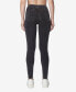 Фото #2 товара Women's Faux Denim Moto Leggings