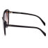 Очки PUCCI EP0182 Sunglasses Shiny Black / Gradient Brown - фото #3