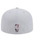 Фото #4 товара Men's Gray Miami Heat Active Color Camo Visor 59FIFTY Fitted Hat