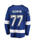 Фото #1 товара Men's Victor Hedman Blue Tampa Bay Lightning Home Premier Breakaway Player Jersey