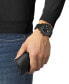 ფოტო #5 პროდუქტის Men's Swiss Chronograph Supersport Black Stainless Steel Bracelet Watch 45.5mm