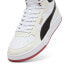 Фото #4 товара Puma Caven 2.0 Mid 39229108 Mens White Leather Lifestyle Sneakers Shoes