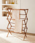 Фото #32 товара Vertical folding wooden drying rack