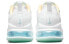 Фото #4 товара Nike Air Max 270 React 低帮 跑步鞋 女款 白蓝黄 / Кроссовки Nike Air Max 270 React DJ3027-100