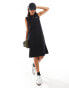 Фото #1 товара Fred Perry double layered dress in black