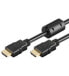Фото #1 товара Wentronic High Speed HDMI Cable with Ethernet - 15 m - Black - 15 m - HDMI Type A (Standard) - HDMI Type A (Standard) - 3D - 10.2 Gbit/s - Black