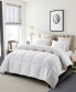 White Goose Feather & Down Fiber Extra Warmth Comforter, Twin