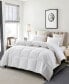 Фото #3 товара White Goose Feather & Down Fiber Extra Warmth Comforter, Full/Queen