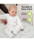 Фото #23 товара 2pk Soothe Fitted Crib Sheets Neutral, Organic Baby Crib Sheets, Fits Standard Nursery Baby Mattress