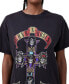 Фото #3 товара Women's Oversized Fit Guns N Roses T-shirt