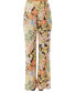 Фото #7 товара Juniors' Floral-Print Johnny Elastic-Waist Straight-Leg Pants