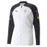 Puma Nmj X Thrill Full Zip Soccer Training Jacket Mens White Casual Athletic Out
