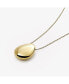 ფოტო #6 პროდუქტის Gold Pendant Necklace - Pebble