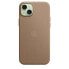 Фото #4 товара Apple iPhone 15 Plus FineWoven Case with MagSafe - Taupe