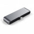 Satechi USB-C Mobile Hub für Apple iPad (4 in 1 Adapter)"Space Grau USB-C 4 in 1
