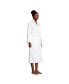 ფოტო #3 პროდუქტის Petite Cotton Terry Long Spa Bath Robe