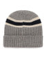 Men's Graphite Milwaukee Brewers Penobscot Cuffed Knit Hat