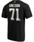 ფოტო #3 პროდუქტის Men's Vegas Golden Knights Authentic Stack Player Name and Number T-Shirt - William Karlsson